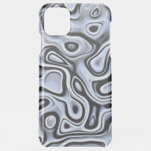 Hip Violet Blue Grey Black 3D Liquid Art Pattern