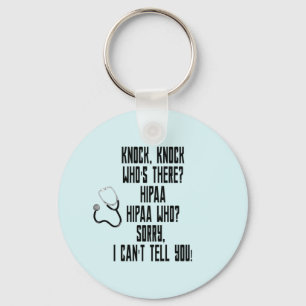 HIPAA Humour Key Ring