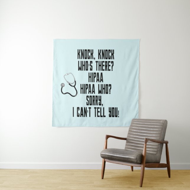 HIPAA Humour Tapestry (In Situ)