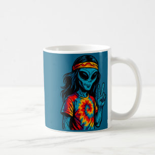 Hipe Alien Tie-dye Design  Coffee Mug