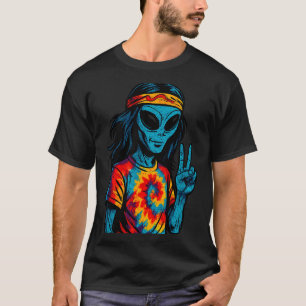 Hipe Alien Tie-dye Design  T-Shirt