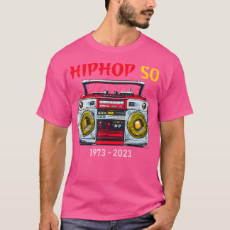 Hiphop 50 Years Old Funny Hip-Hop Lover T-Shirt