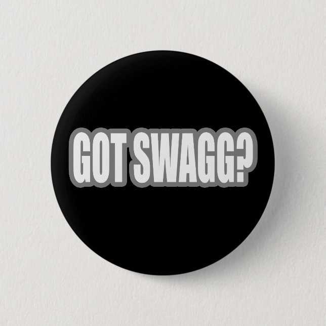 HIPHOP 6 CM ROUND BADGE (Front)