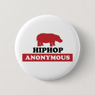 HipHop Anonymous 6 Cm Round Badge