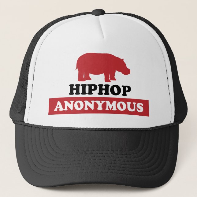 HipHop Anonymous Trucker Hat (Front)