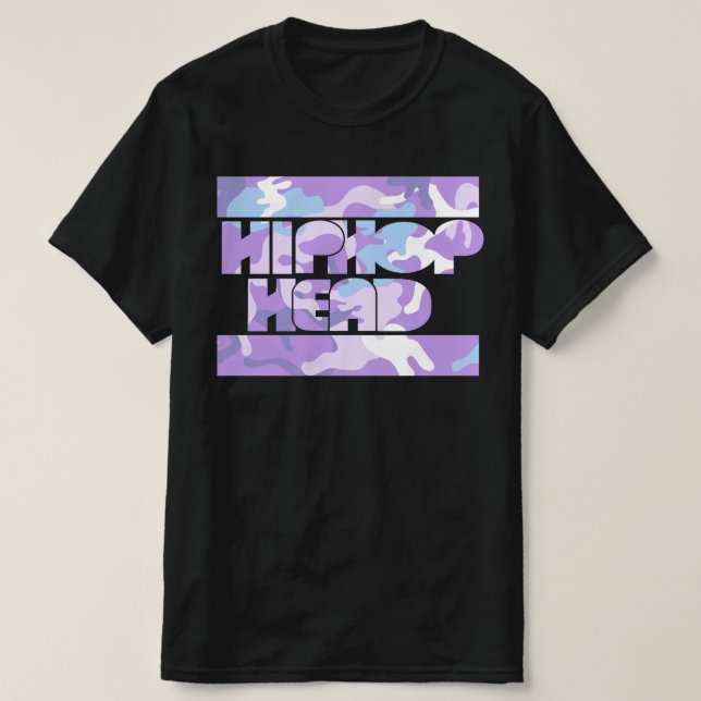 HipHop Head Guerrilla  T-Shirt (Design Front)