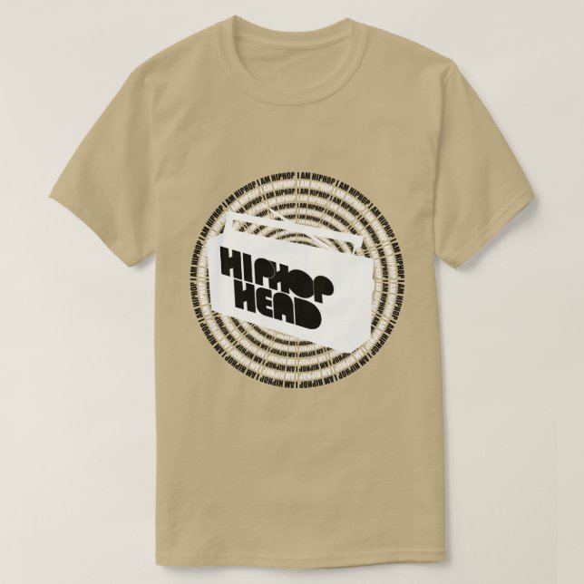 HipHop Head Spinning T-Shirt (Design Front)