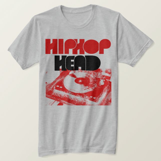 HipHop Head til Infinity  T-Shirt (Design Front)