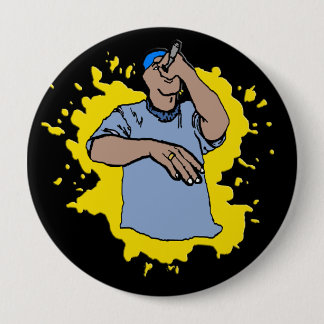 Hiphop Rap 10 Cm Round Badge