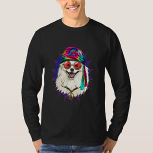 Hippie American Eskimo Tie Dye Peace Sign Psychede T-Shirt