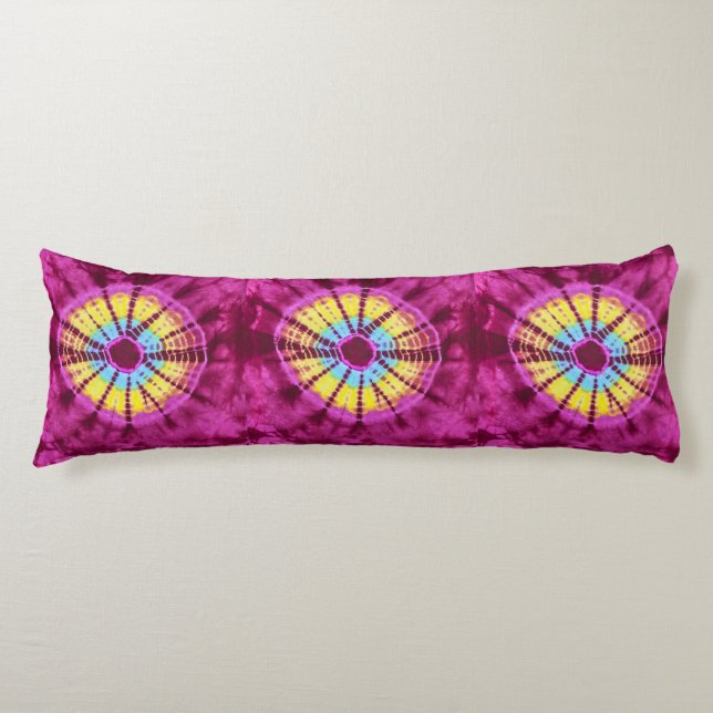 Hippie batik circle body cushion (Front)