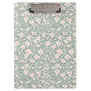 Hippie Boho Floral  Clipboard