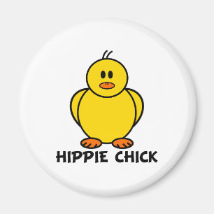 Hippie Chick Magnet