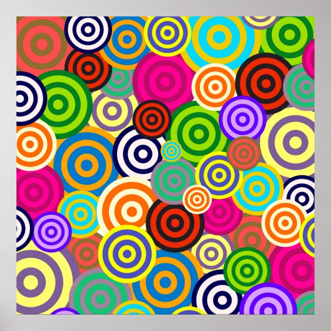 Hippie Circles Poster (Front)