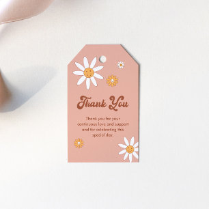 HIPPIE DAZE Baby Shower, Birthday Favour Tag
