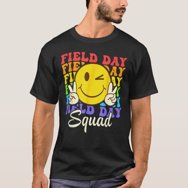 Hippie Field Day 2023 Squad Teacher Student Girls  T-Shirt (Front)