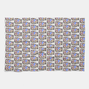 Hippie Flour Power Kitchen Towel