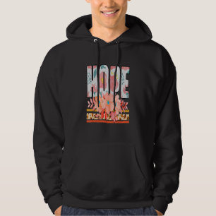 Hippie Flower Peace Love Happy Soul 1 Hoodie