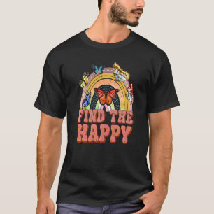 Hippie Flower Peace Love Happy Soul T-Shirt