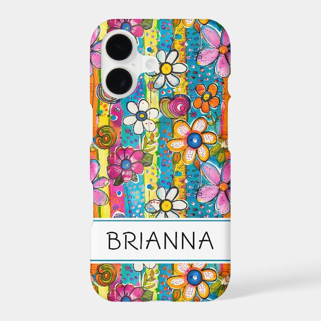 Hippie Flower Power Personalized (Back)