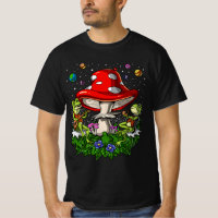 Hippie Frogs Mushrooms Forest Psychedelic Nature F