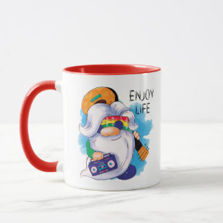 Hippie Gnome: Enjoy Life  Mug