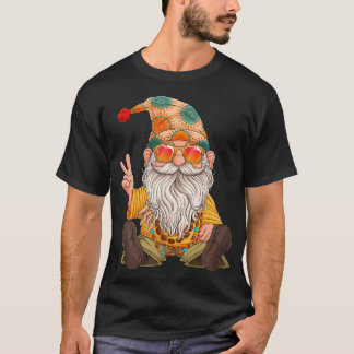 Hippie Gnome Peace Sign Gnomes Lovers T-Shirt