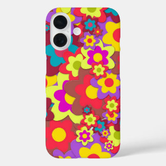 HIPPIE GROOVY FLOWERS IPHONE OTTER BOX CASE