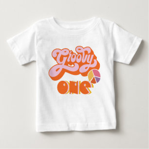 Hippie Groovy One Baby T-Shirt