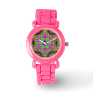 hippie groovy six-point star watch