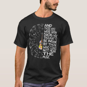 Hippie Guitar And Those Who Were Seen Dancing Peac T-Shirt