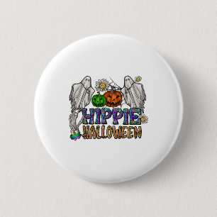 Hippie Halloween  6 Cm Round Badge