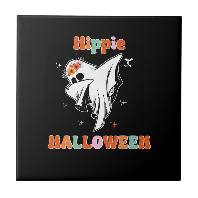 Hippie halloween tile (Front)