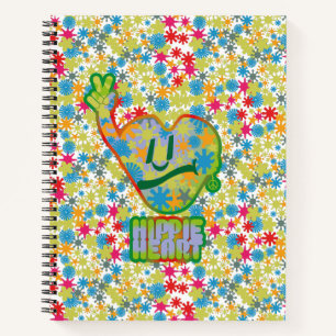 Hippie Heart ICON 2024 BY MASANSER Notebook