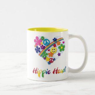 Hippie Heart Mug