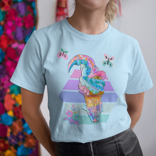 Hippie Ice Cream Cone T-Shirt