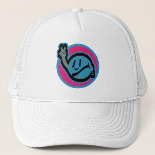 HIPPIE ICON flowers FACE 2023 BY MASANSER Trucker Hat