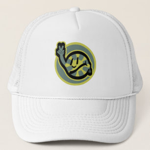 HIPPIE ICON flowers FACE 2023 BY MASANSER Trucker Hat