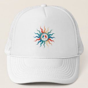 HIPPIE ICON SUN ver 2023 BY MASANSER Trucker Hat