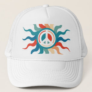HIPPIE ICON SUN ver 2023 BY MASANSER Trucker Hat