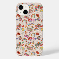 Hippie Icons Pattern