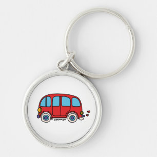Hippie key ring goes