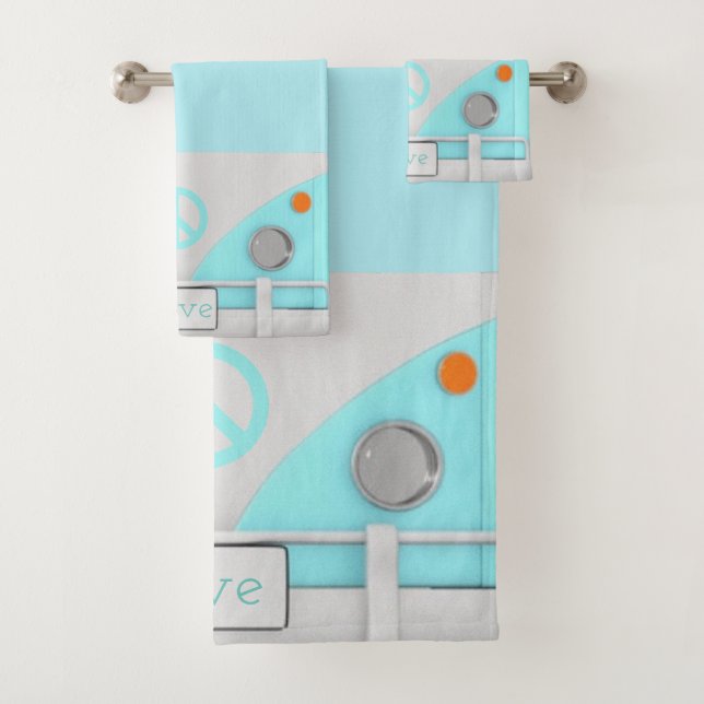 Hippie Love Bus Towel Set (Insitu)