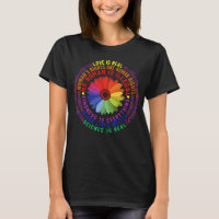 Hippie Love Is Real Science Is Real Black Lives Ma
