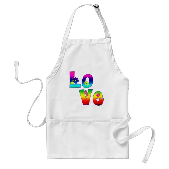 Hippie LOVE Standard Apron (Front)