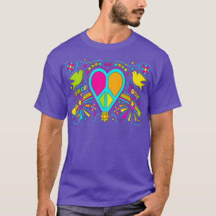 hippie loveheart 28 T-Shirt