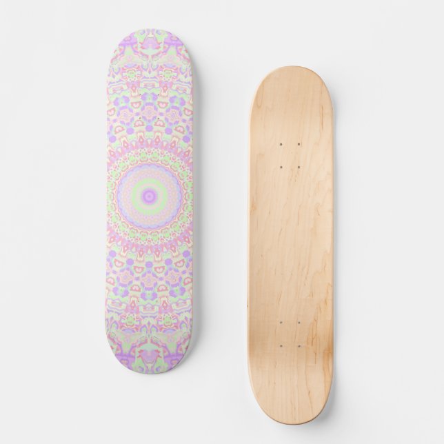 Hippie Mandala   Skateboard (Front)