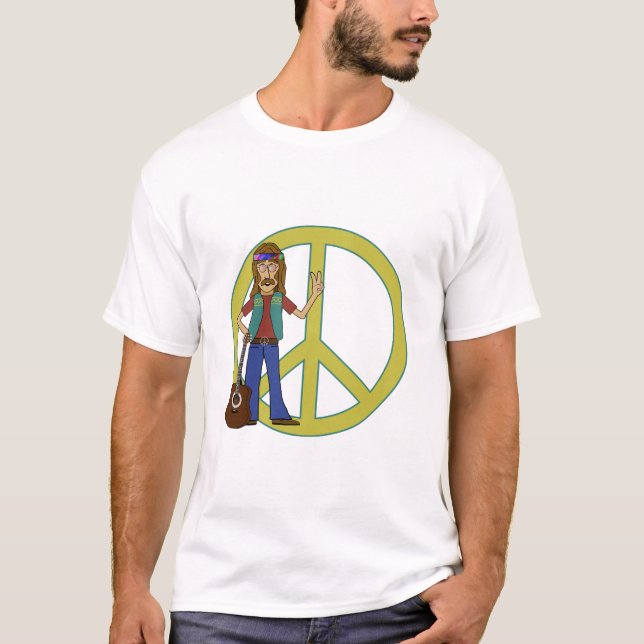 Hippie Peace T-Shirt (Front)