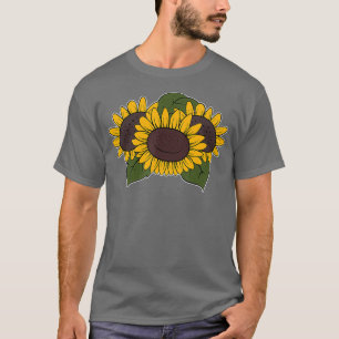 Hippie Pretty Sunflowers Yellow Flowers Blossoms T-Shirt