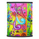 hippie psychedelic groovy table lamp